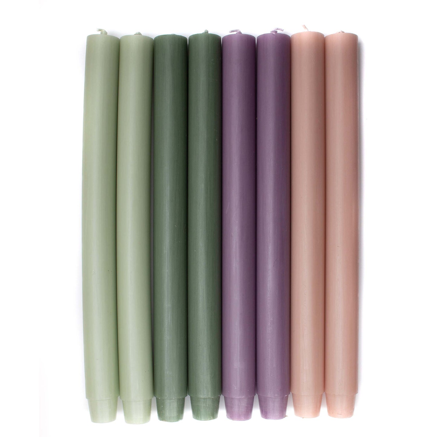 SET 8 CANDLES - choose 4 colors