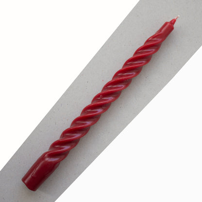1 TWISTED CANDLE - choose color