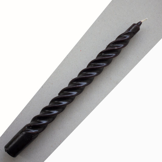1 TWISTED CANDLE - choose color