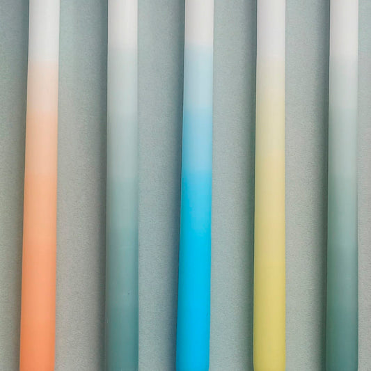 1 GRADIENT CANDLE - choose color