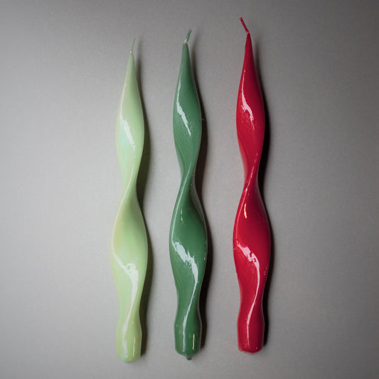 Twisted candles