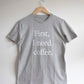FIRST I NEED COFFEE T-SHIRT - Choose color