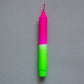 1 BICOLOR NEON CANDLE
