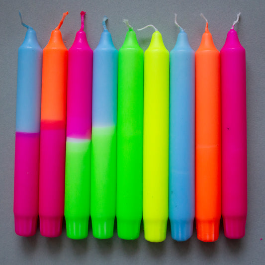 9 NEON CANDLES